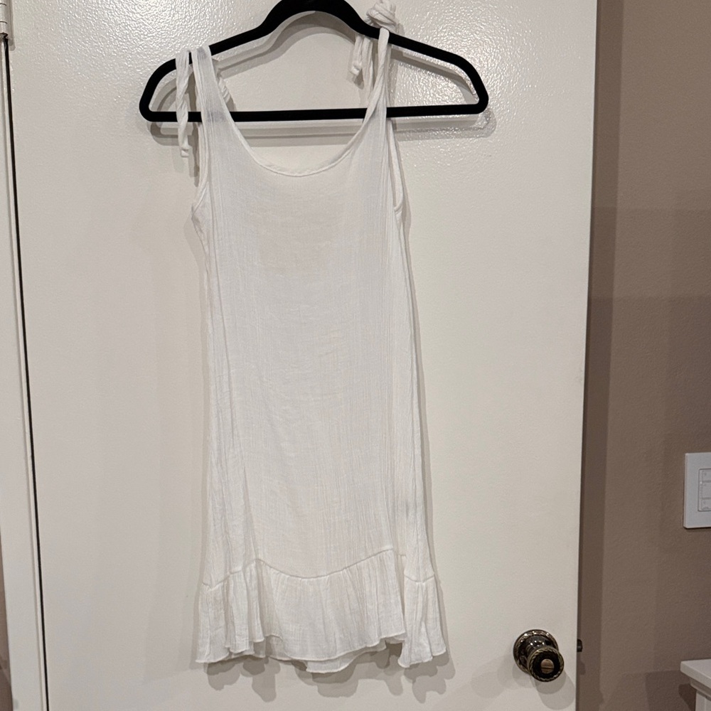 White cover up/dress